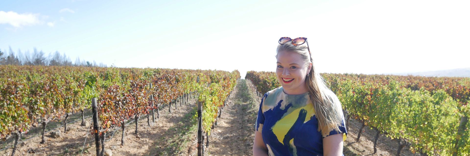 Stephanie at Waterford Wine Estate, South Africa