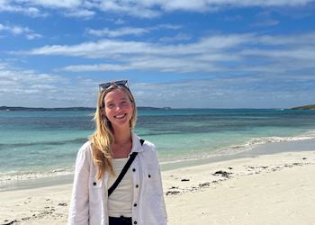 Emily on Kangaroo Island