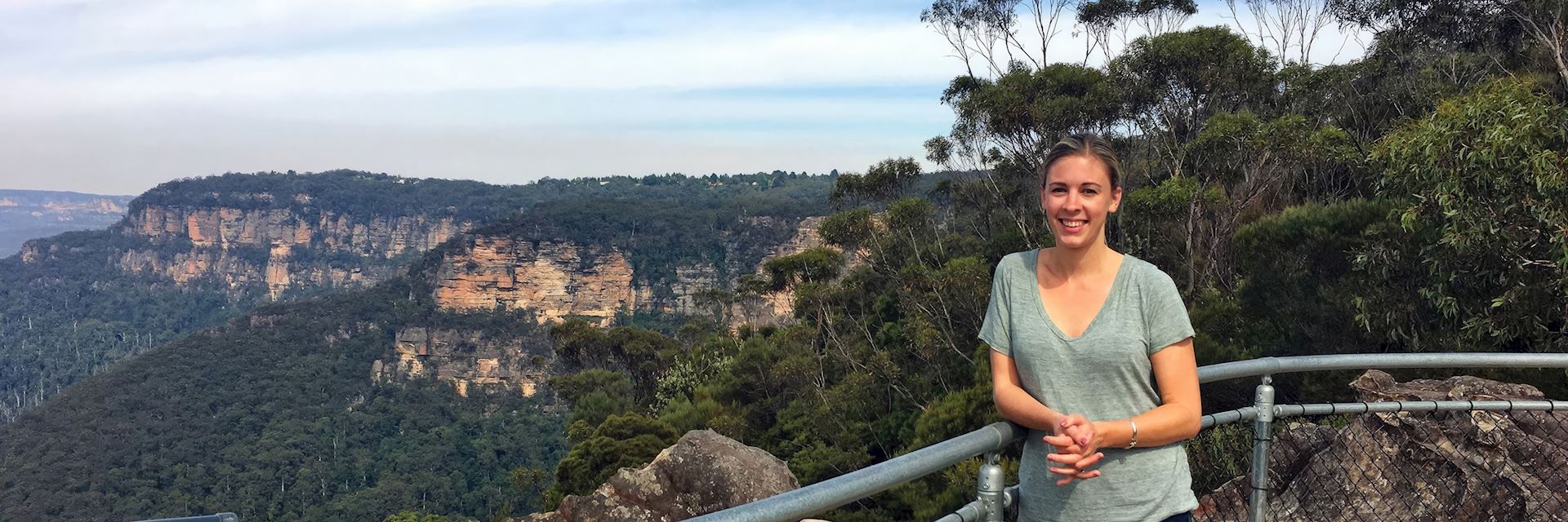 Haley in the Blue Mountains, Australia