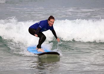 Audley specialist Jessica, surfing