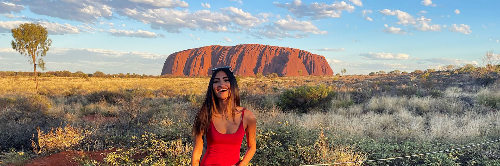 Jindy at Uluru, Northern Territory, Australia