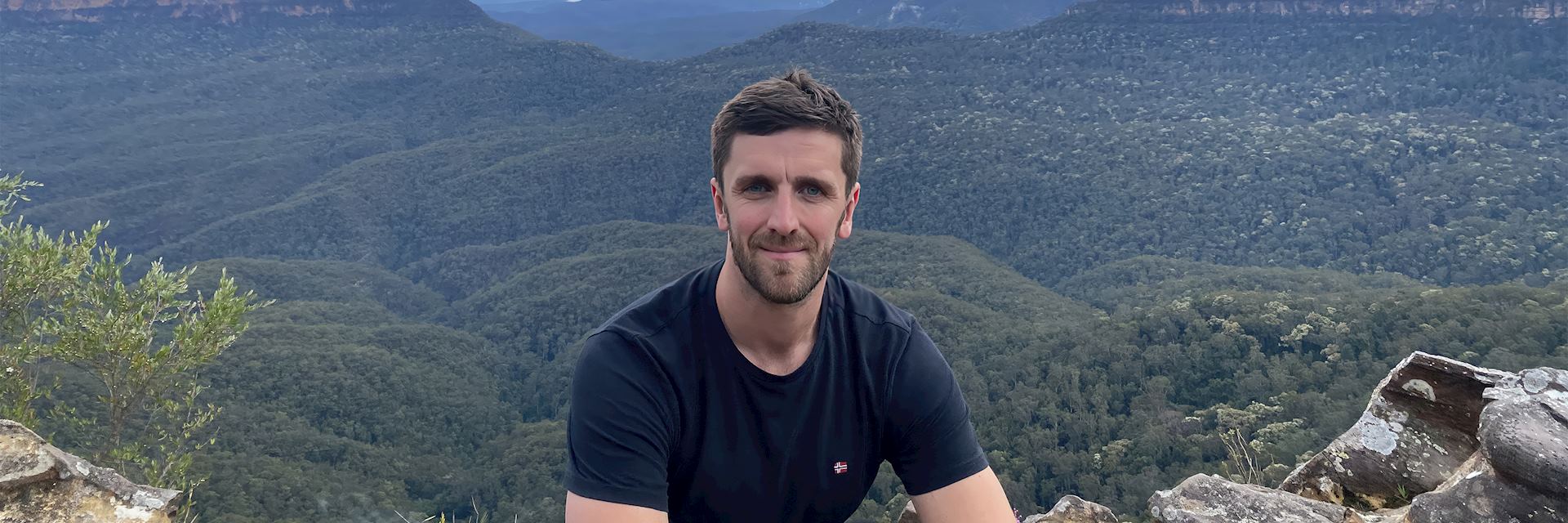 Joe in the Blue Mountains, Australia