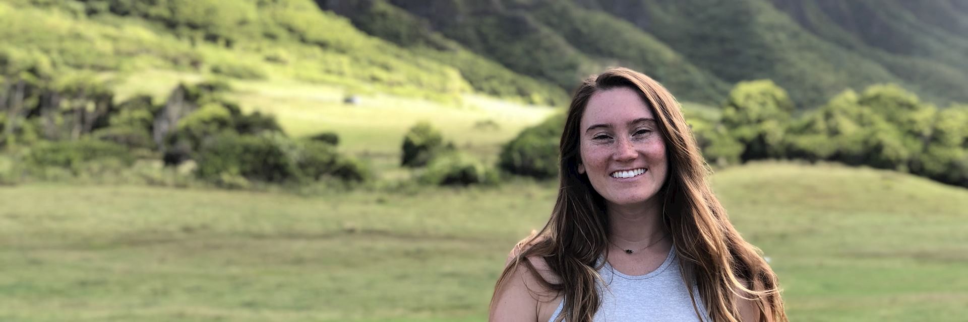Katherine at Kualo Ranch on Oahu, Hawaii