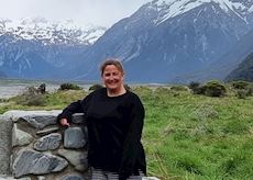 Lee in Arthur's Pass National Park, New Zealand