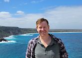 Matt visiting Kangaroo Island, Australia