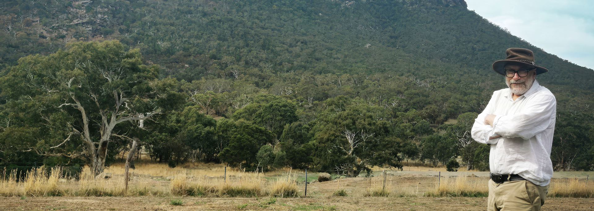 Robert at Mount Sturgeon in the Grampians, Australia