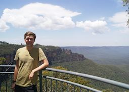 Sean in the Blue Mountains National Park