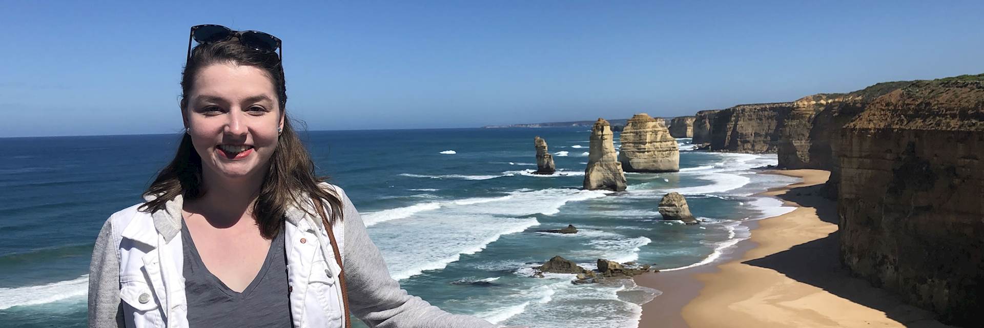 Sydney at the Twelve Apostles, Great Ocean Road