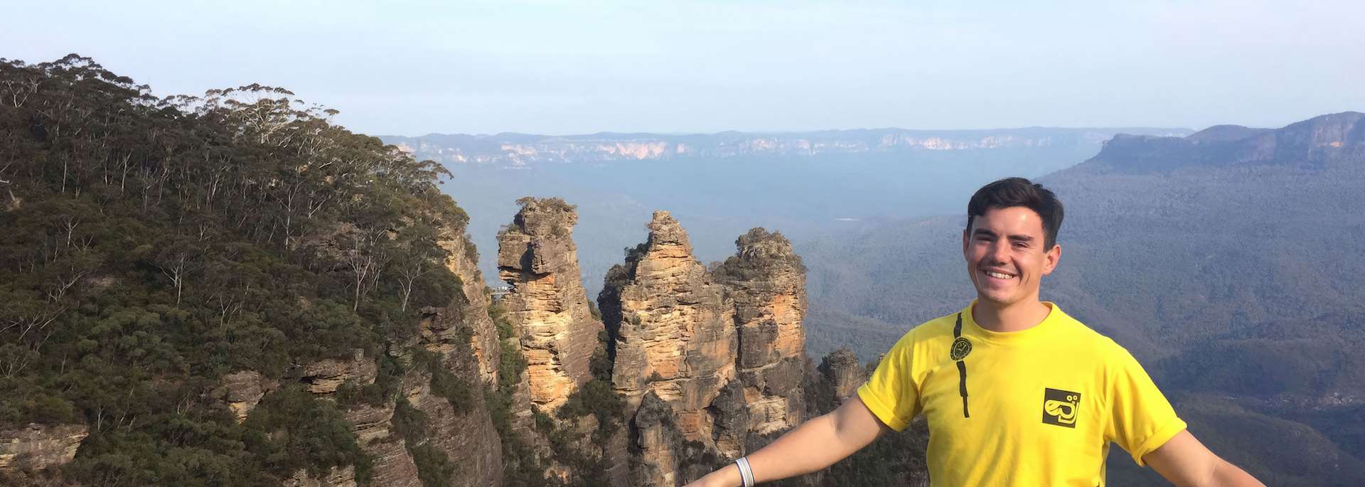 Tom in the Blue Mountains