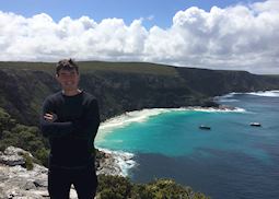 Tom on Kangaroo Island, Flinders Chase National Park, South Australia