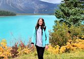 Aiyana at Emerald Lake, Canada