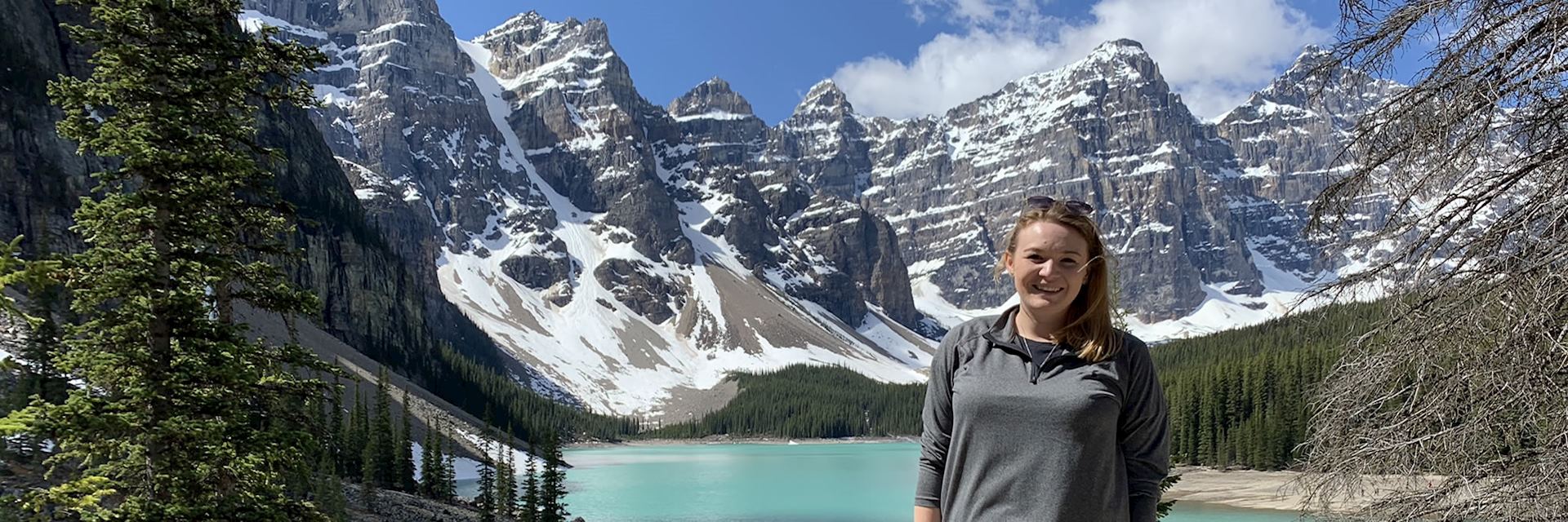 April at Lake Moraine