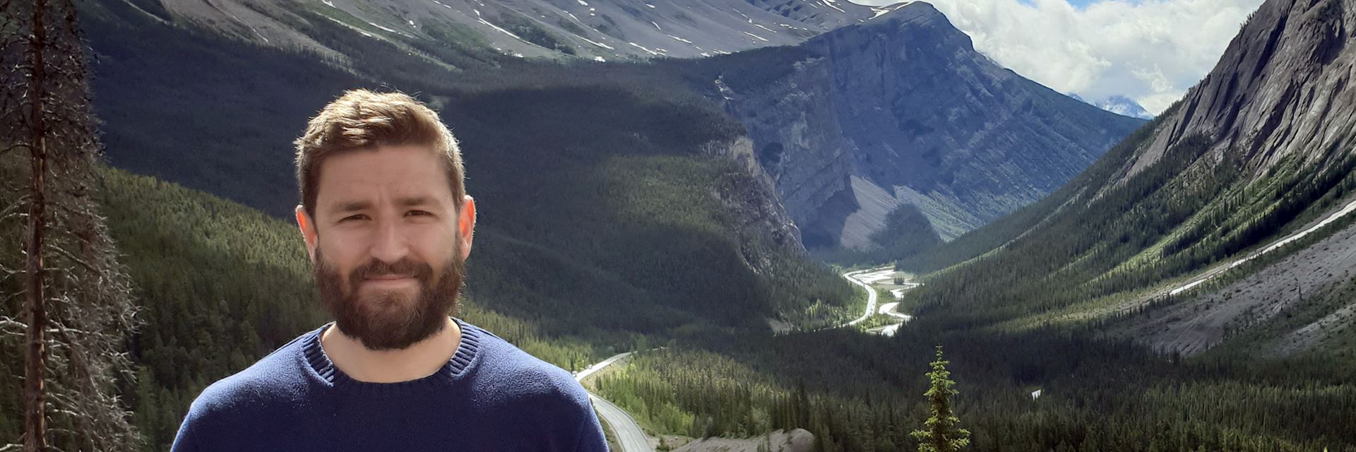 Ben at Icefield Parkway, Canada