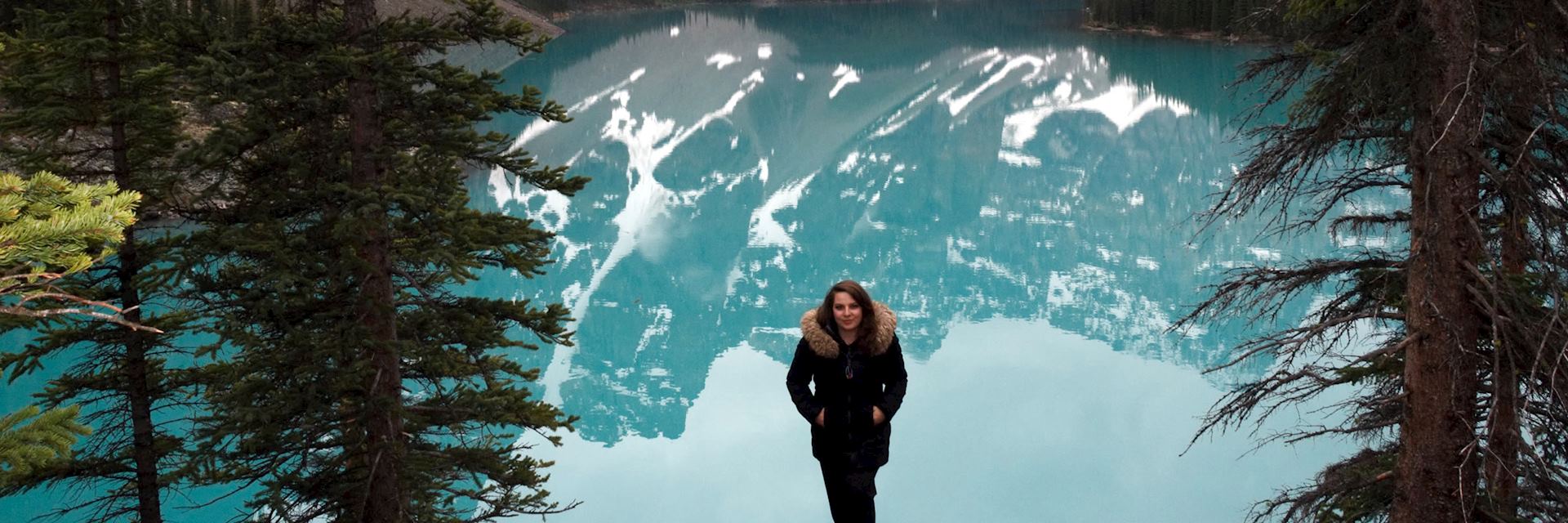 Jazmine at Lake Moraine, Alberta