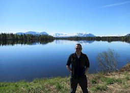 Jon at Winterlake Lodge, Alaska