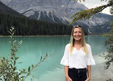 Lucy at Emerald Lake