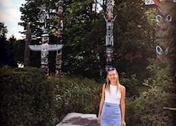 Lucy in Stanley Park, Vancouver