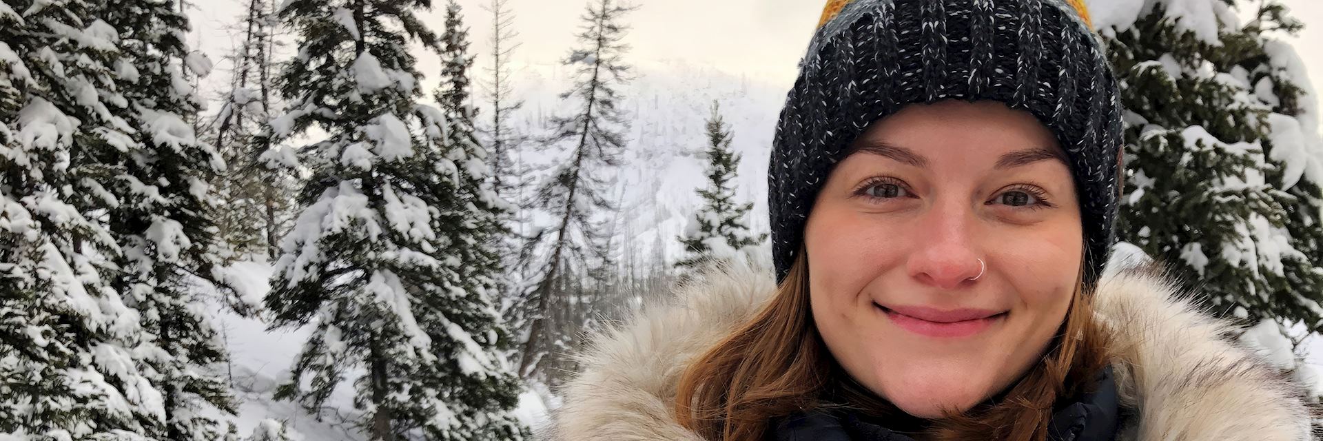 Lucy in Marble Canyon, Canada