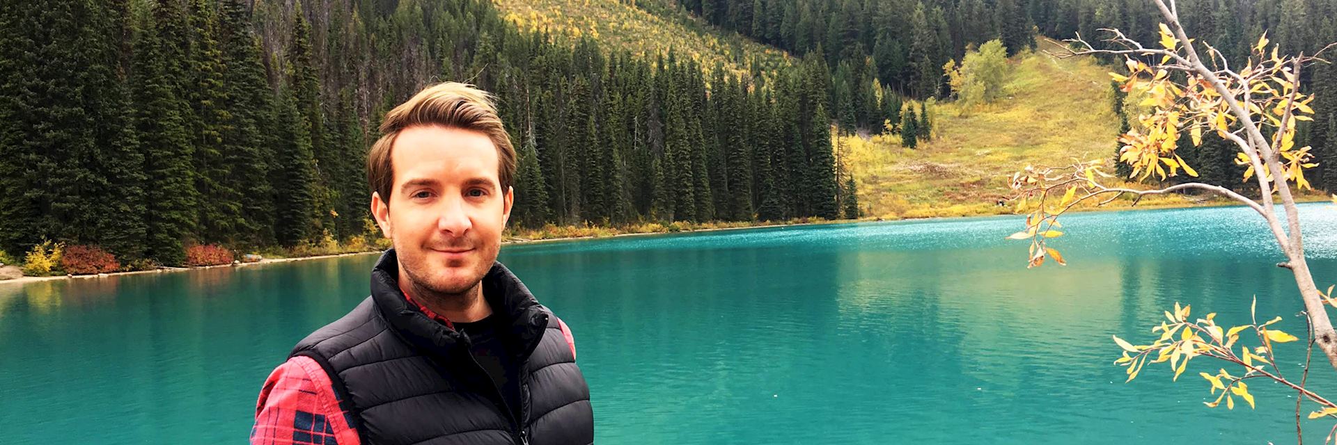 Rich at Yoho National Park, British Columbia
