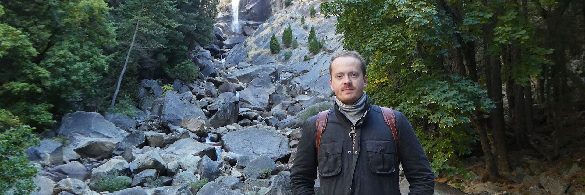 Hugo in Yosemite National Park, USA