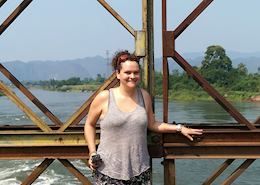 Melissa in Southern Laos