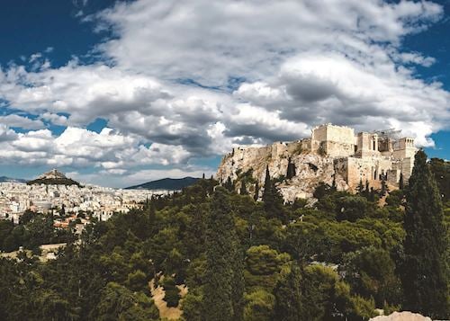 View of the Acropolis from Areopagus