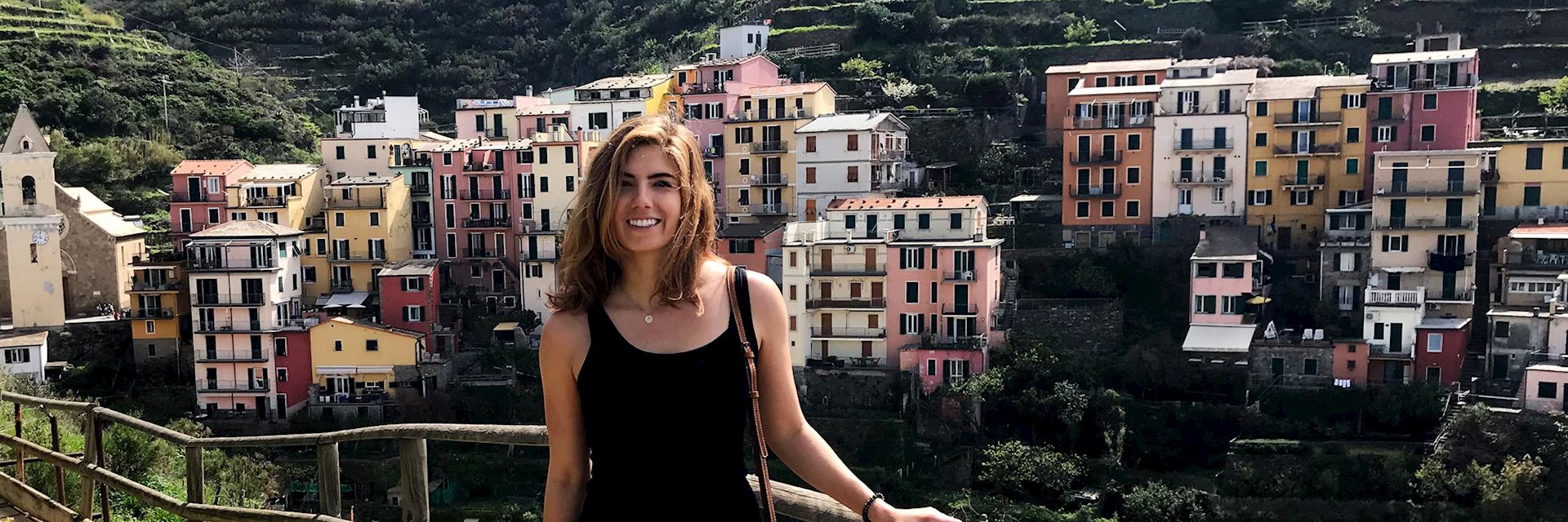 Alanna in Manrola, Cinque Terre, Italy