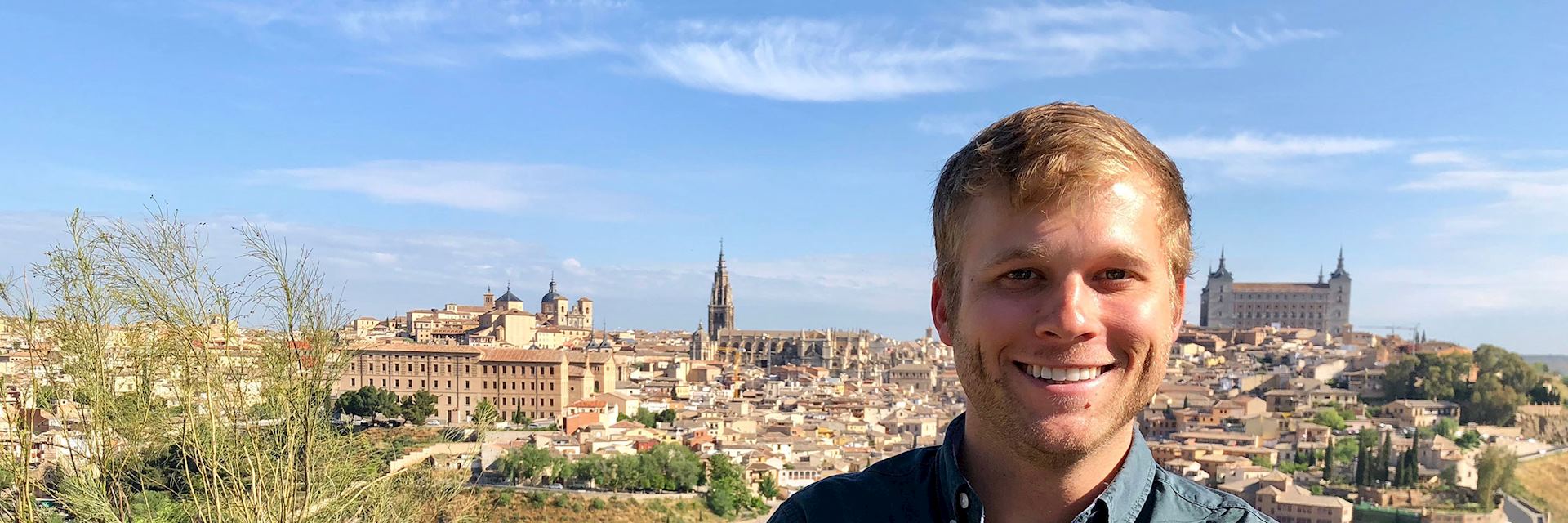 Allan in Toledo, Spain