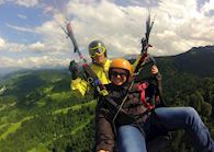 Andria paragliding in Garmisch