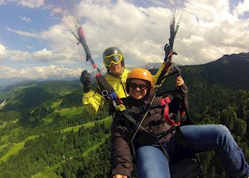 Andria paragliding in Garmisch