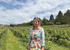 Becky in La Rioja, Spain