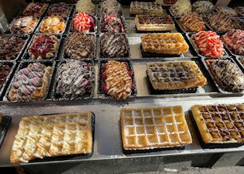 Pastries in Brussels, Belgium