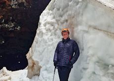 Cara on Raufarhólshellir Lava Tunnel tour, Iceland