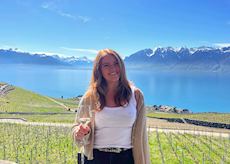 Caroline in Switzerland