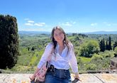Cassey in San Gimignano, Italy