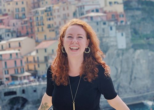 Cissa in Cinque Terre, Italy
