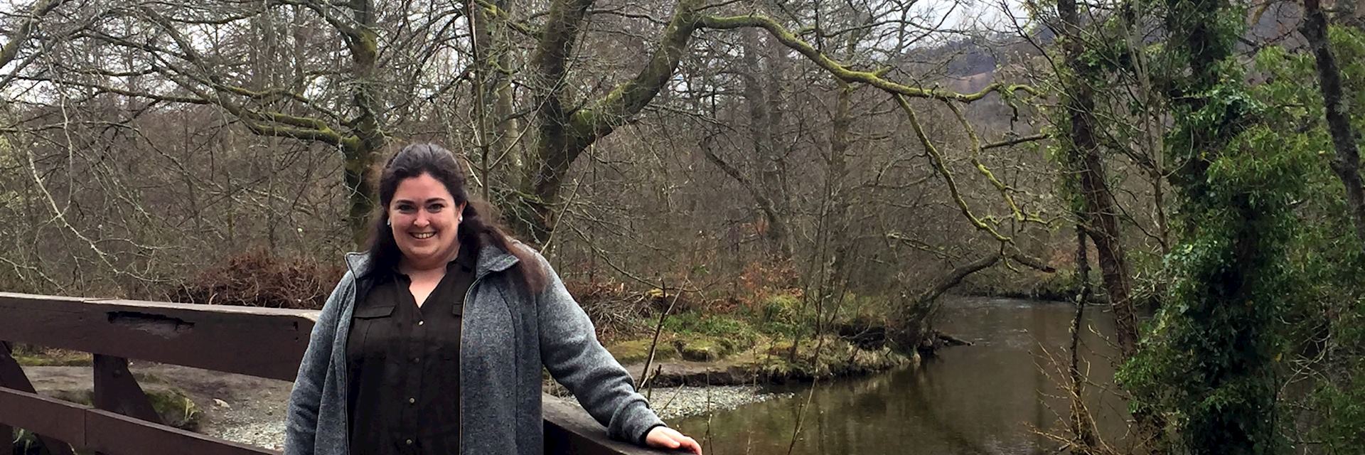 Elizabeth in the Cotswolds, England