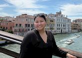 Emily in Venice, Italy