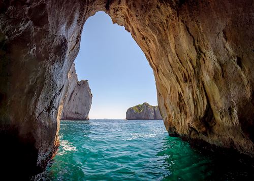 Grotto entrance, Capri Grotto entrance, Capri