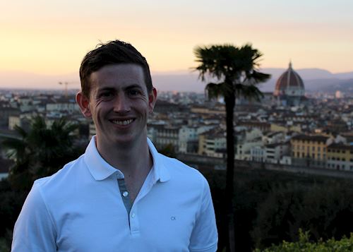 Gavin in Florence