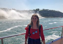 Grace at Niagara Falls