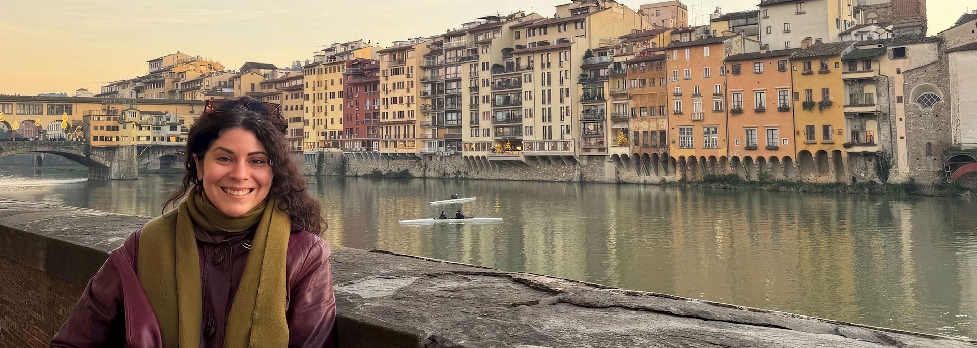 Greta in Florence, Italy