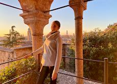 Gudrun in northern Italy