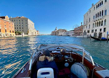Boat trip on the Grand Canal in Venice