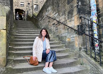 Heather in Edinburgh, Scotland
