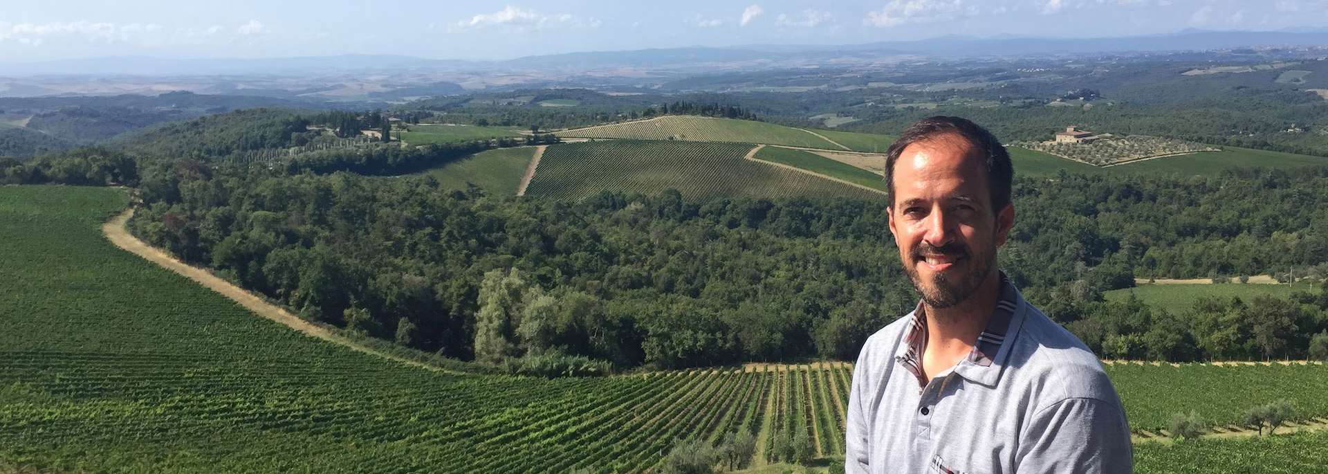 Jeffrey in Tuscany, Italy
