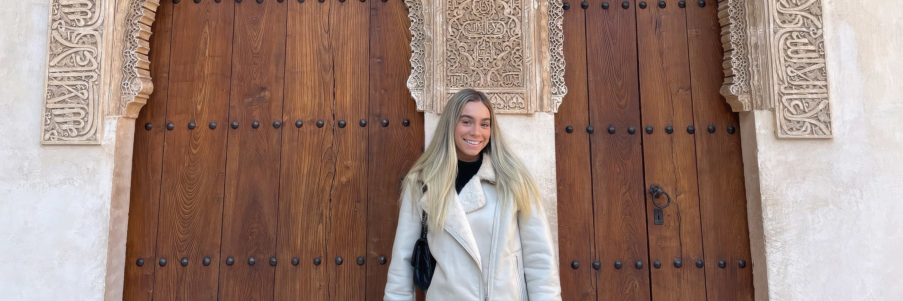 Kara in Alhambra, Spain
