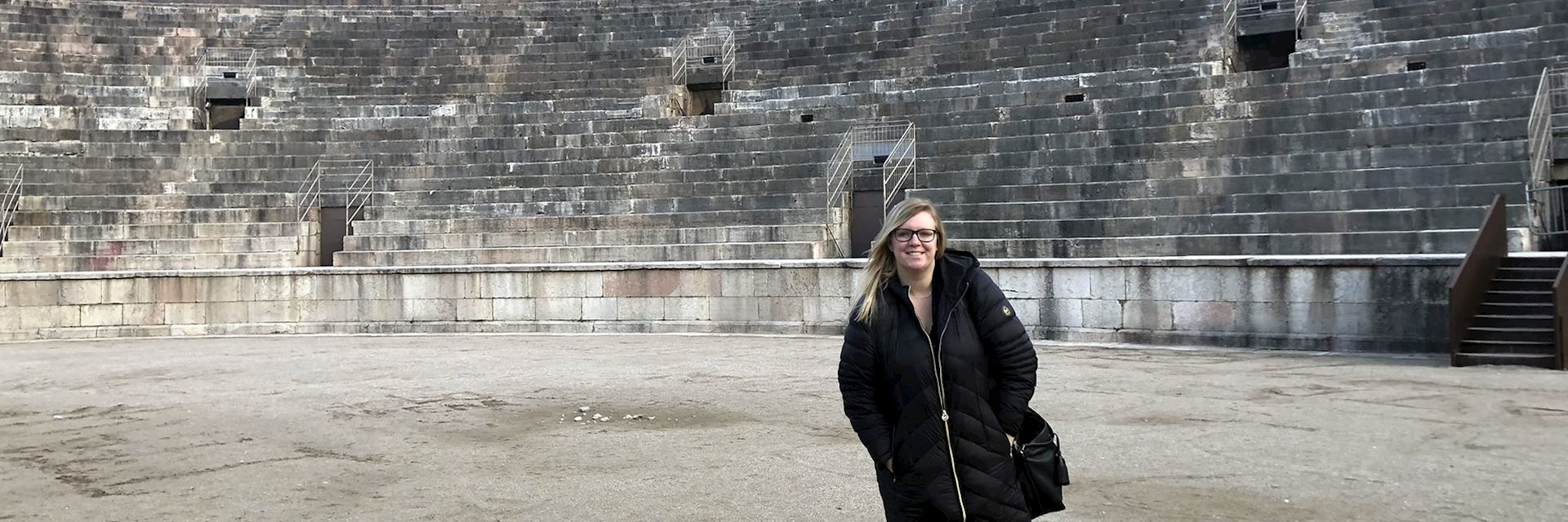 Katie in Verona