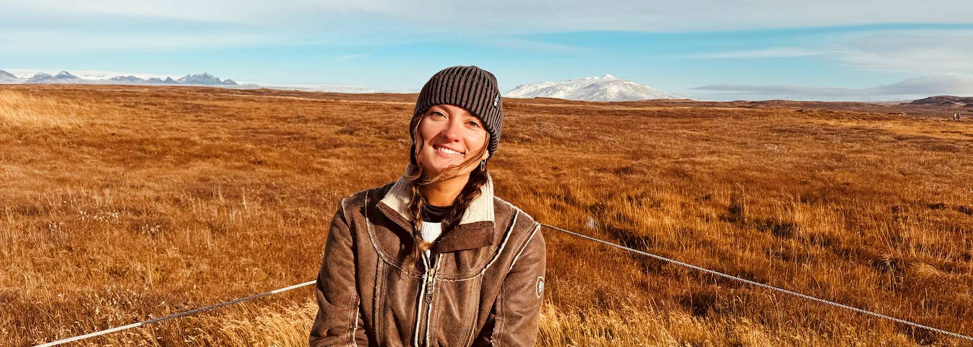 Kelsey in Iceland