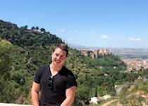 Kevin in Granada, Spain